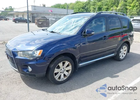 2012 Mitsubishi Outlander Se z USA, uszkodzony, nr VIN JA4JT3AW8CU025848
